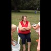 Oma doet ice bucket challenge