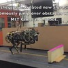 Cheetah robot ziet obstakels