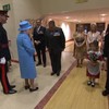 Op bezoek bij de koningin