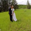 Wonderschone footage van het bruidspaar