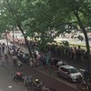 Dikke valpartij bij de Tour de France in Rotterdam