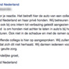Reactie hulphond.nl