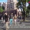 Homoos gepepersproeid in Kiev