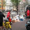 Amsterdamse vuilnisman maakt er een knalfuif van