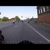 Harleyrijder vs stoplicht