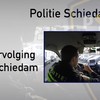 Politie zet achtervolging in door Schiedam