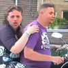 Met Yassine en (niet) Kamal op de scooter