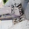 Auto in de shredder