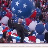Bill Clinton en ballonnen