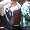 Bruidegom zit vast in lift
