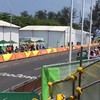 Crash op de Paralympics bij het wielrennen