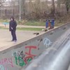 Trucje op het skatepark