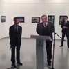 Nieuwe beelden aanslag Russische ambassadeur