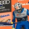 Record schansspringen wordt verpletterd