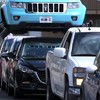 Uitschuif SUV heeft schijt aan files