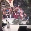 Bus under attack