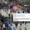 Adidas feliciteert boston marathon lopers