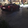 Ferrari kan niet inparkeren