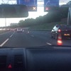 Slalom op de snelweg