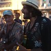 Cubanen en Amerikanen doen samen zingen