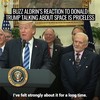 Buzz Aldrin's gezichtsuitdrukkingen
