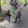 Belgische kansenparels lenen fiets