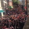 Fc Koln supporters in Londen