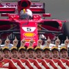 Vettel goes Crazy Frog