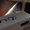 Truckmeneer heeft draaiskills in tunnel