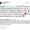 NBC-schaatsfailmevrouw zegt sorry