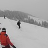 Snowboardsalto op een Duitser