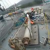 Boot dubbel geramd in vissersoorlog