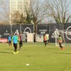 Feyenoorders matten tijdens training