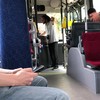 Meneer is boos op de buschauffeur