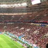 Engelse fans blijven achter in stadion