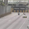 Macau GP bike crash