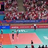 Poolse fans imiteren scheids