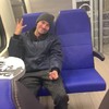 Jonko in de trein