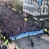 Schalke fans in Manchester