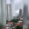 Waterhoos in Penang
