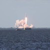 SpaceX lanceert 1e commerciële vlucht