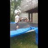 Van de trampoline