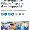 Telegraaf meppende hooligan opgepakt