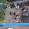 Politie vindt een paar wapens