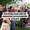 Tower Bridge afgesloten