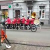 Muziek maken op de fiets