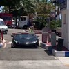 Moppie in de Lamborghini