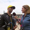 Verstappen raakt Ricciardo bij inhaalactie