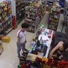 Supermarkt overvallen met een mes