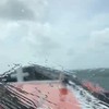 KNRM bootje varen in de storm